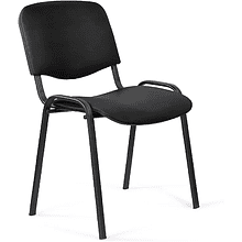 Стул для посетителей ИЗО BLACK, ткань, черный C-11