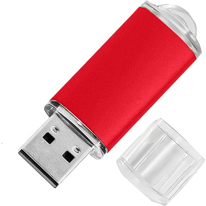 Карта памяти USB Flash 2.0 "Assorti", 32 Gb, красный - 3