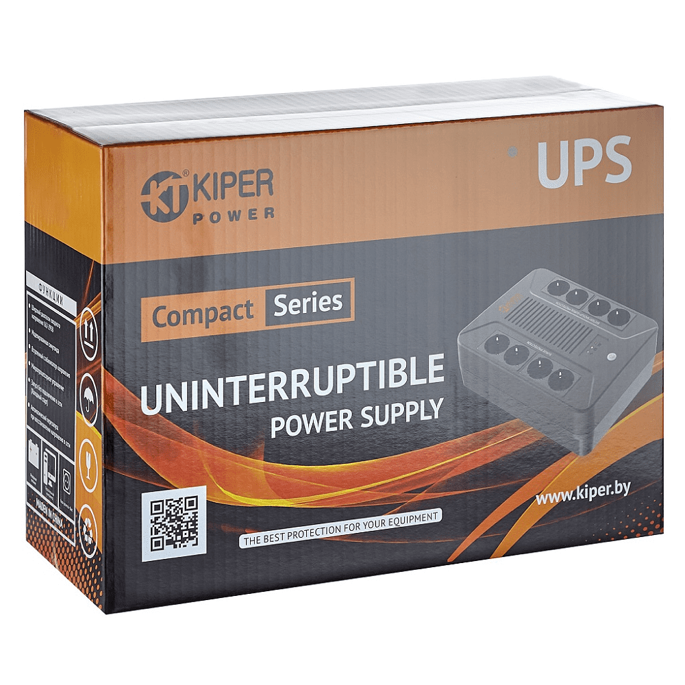 ИБП Kiper Power Compact B1000 (1000VA/600W) - 4