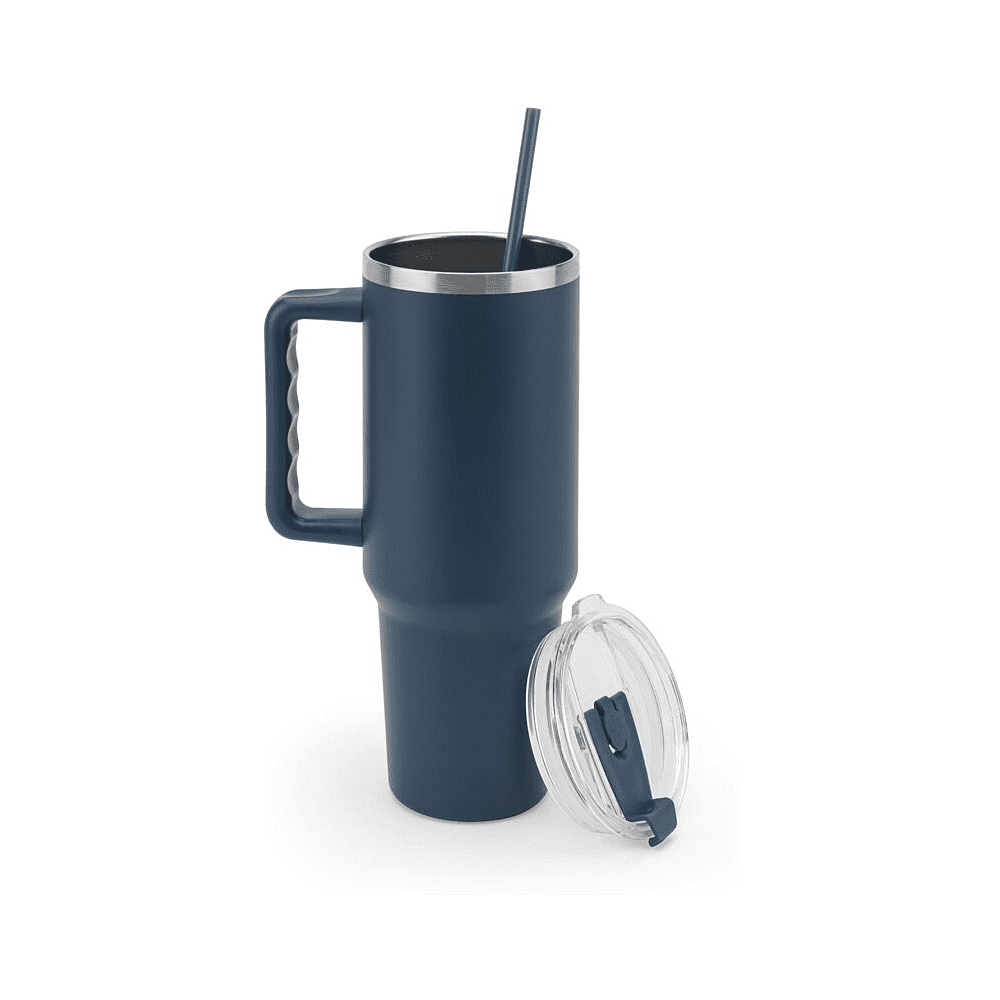 Кружка термическая "Joyner XL" темно-синий, 1300 мл., - 50% - 3