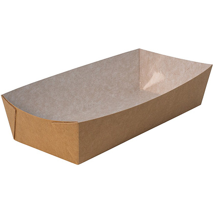 Контейнер бумажный универсальный, 165х70х40 мм, 800шт/упак, крафт