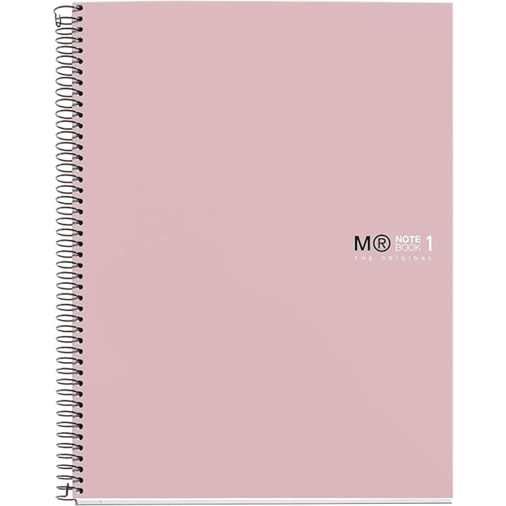 Тетрадь Miquelrius "Sand", А4, 80 листов, клетка, розовый