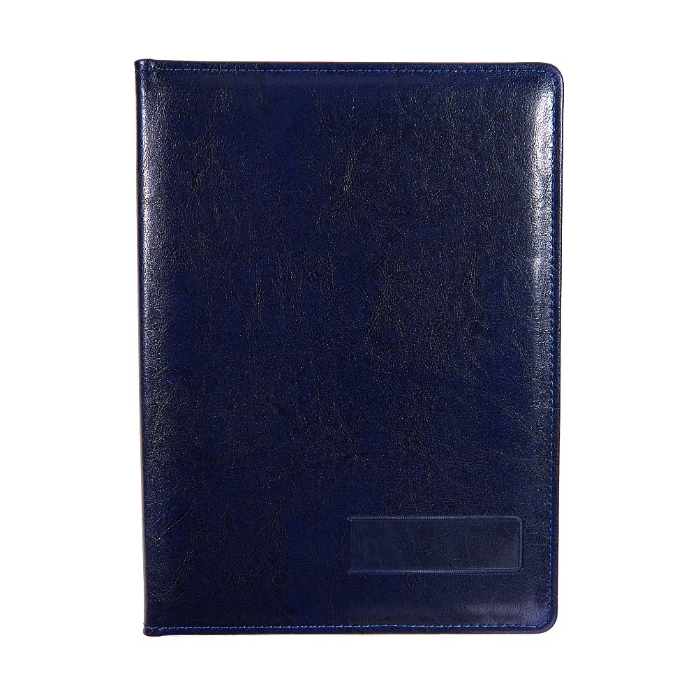 Папка на подпись, с карманом, синий