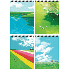 Блокнот "Minimalistic fields"