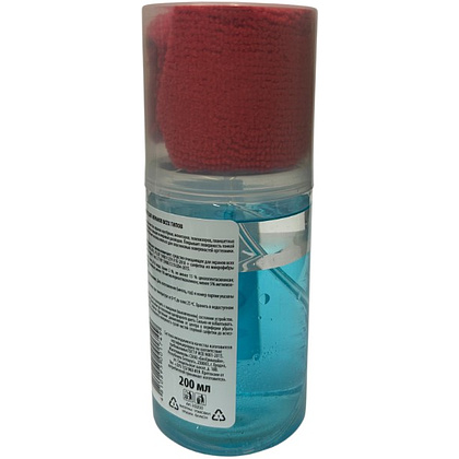 Чистящий набор для экранов "ZALA ZL93200" спрей 200 мл + салфетка из микрофибры - 6