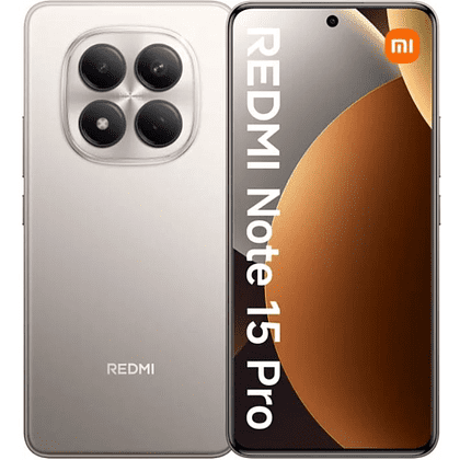 Смартфон Xiaomi REDMI Note 15 Pro, 8GB/256GB, Titanium Color, EU