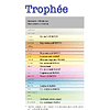Бумага цветная "Trophée", А4, 500 листов, 80 г/м2, ассорти пастель - 2