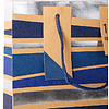 Пакет бумажный подарочный "Male stripe", 26.5x14x33 см - 5