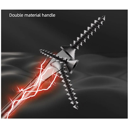 Отвертка Deli HS EHT1103, SL3х75 мм, Soft Touch, черный - 10