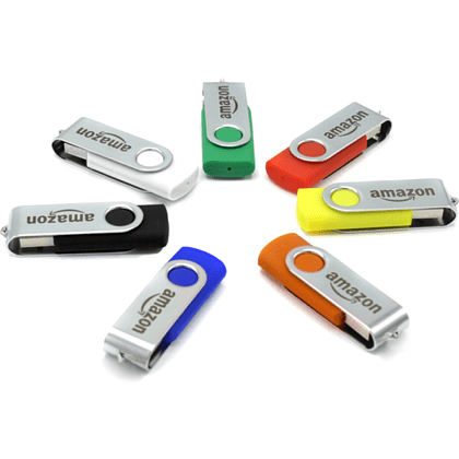 USB Flash 2.0 16 Gb VDF-008, пластик, метал, желтый  - 4