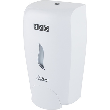Диспенсер BXG-FD-1058, для мыла-пены 1 л, пластик, белый