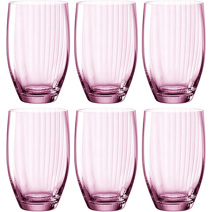Стакан «POESIA», стекло, 460 мл, розовый - 2