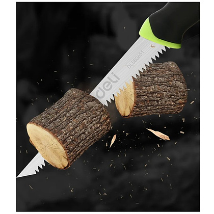 Пила-нож садовая Deli GS EDL580651, 170 мм, 8TPI, черный, зеленый - 13