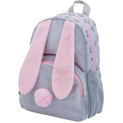 Рюкзак школьный "Honeybunny", серый, розовый - 3