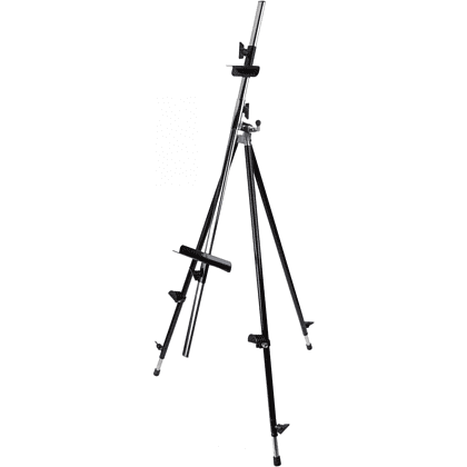 Мольберт тренога, алюминий, в чехле, 92х92х203 см