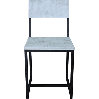 Стул ALLERD RION, металл, ЛДСП, черный муар, Энигма - 2