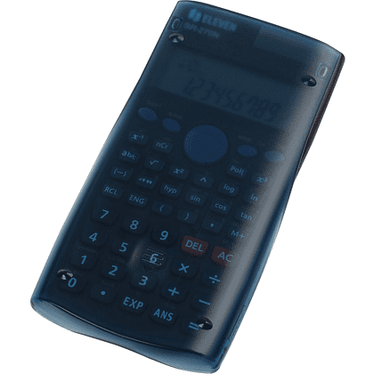 Калькулятор научный Eleven "SR-270N", черный - 6