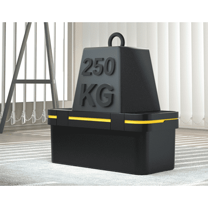 Ящик для инструмента Deli "DL432819", 460х210х210 мм (19"), пластмасса - 2