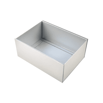 Коробка картонная, 220х160х95 мм, серебро - 2