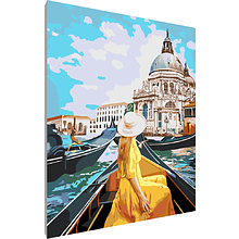 Картина по номерам "Девушка в Венеции"
