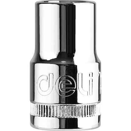Головка торцевая шестигранная Deli YS EDQ4013 1/2", 13 мм, серебристый