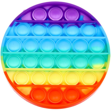 Игрушка-антистресс "Pop It" ассорти, разноцветный - 4