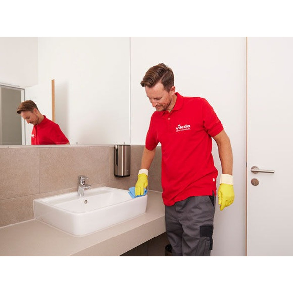 Салфетка из микроволокна "р-МикронКвик", 38х40 см, красный, 5 шт./уп. - 4