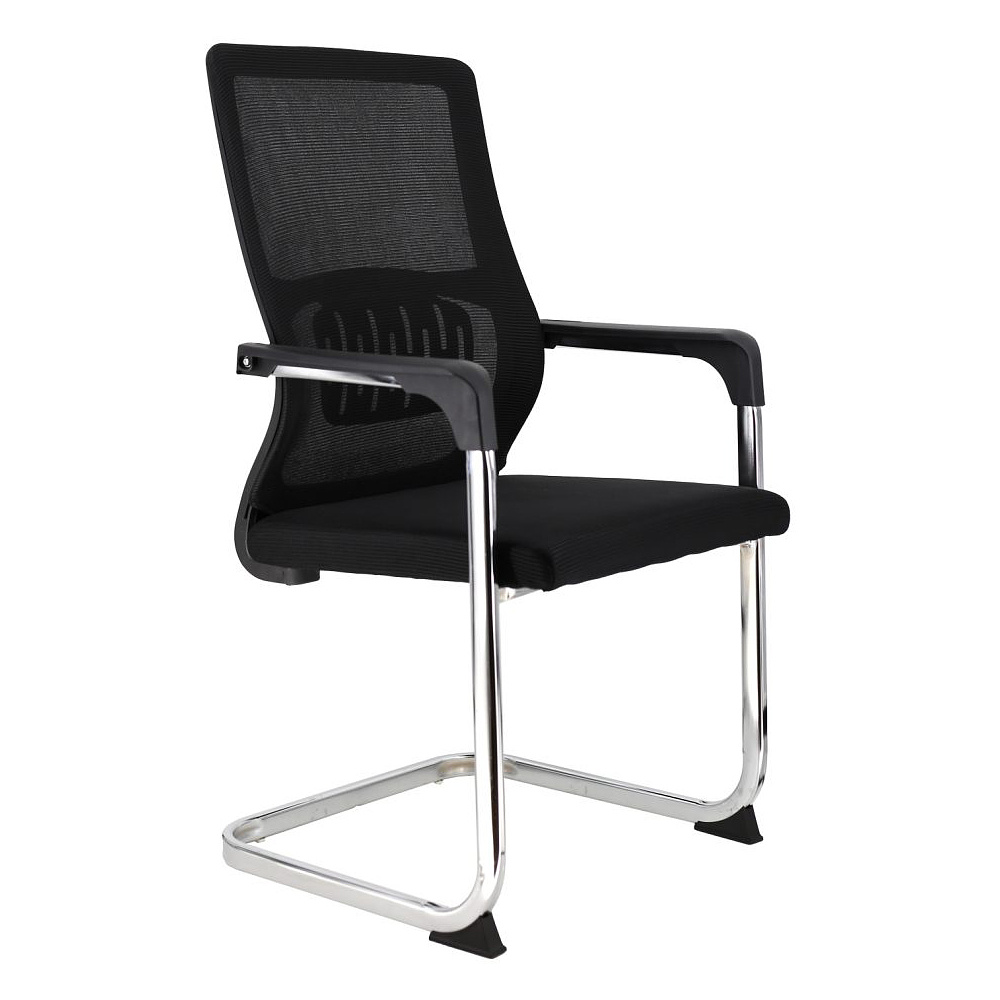 Кресло для посетителей EVERPROF EP-510 сетчатая ткань, черный