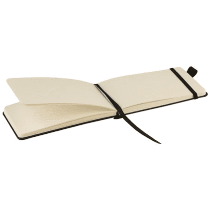 Скетчбук "Ладога", 14х9 см, 140 г/м2, 80 листов, черный - 2