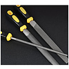 Набор напильников Deli YS EDL352083, 3 шт, 200 мм, черный, желтый - 4