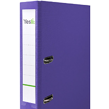 Папка-регистратор "Yesli:", А4, 50 мм, ПВХ, фиолетовый
