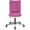 Кресло для персонала "Бюрократ СH-330M/LT", ткань, металл, малиновый - 2