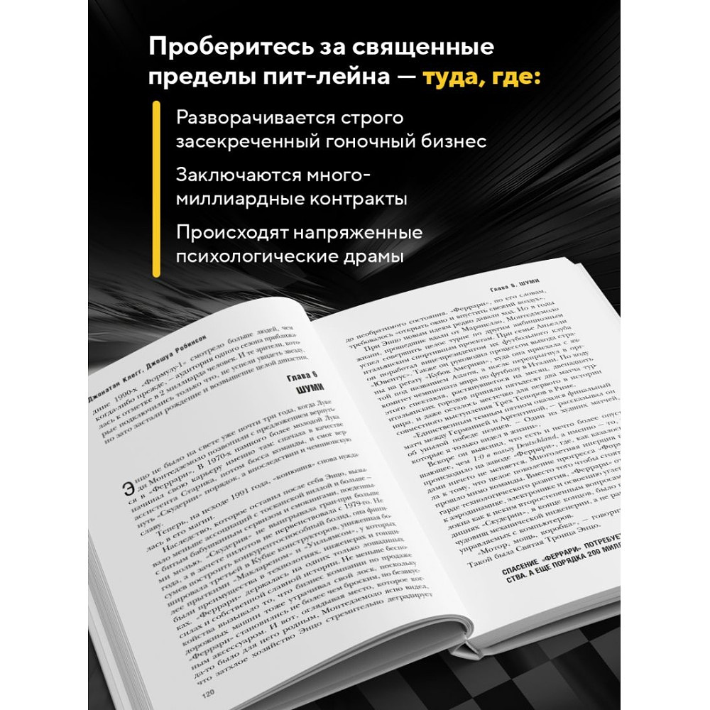 Книга "The Formula. Как проходимцы, гении и фанаты скорости превратили Формулу-1 в самый быстрорастущий вид спорта в мире", Джонатан Клегг, Джошуа Робинсон - 5