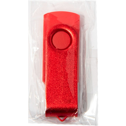 Карта памяти USB Flash 2.0 "Dot", 16 Gb, красный - 3