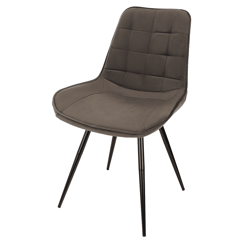 Стул Бюрократ "CH-K2_4", ткань, коричневый, металл, комплект 4 штуки - 4