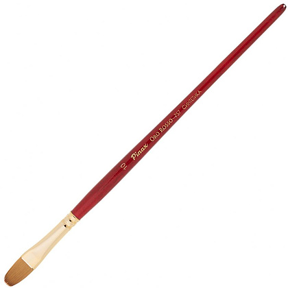 Кисть для рисования "Pinax ORO ROSSO", синтетика, плоскоовальная, №10