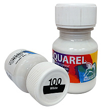 Акварель жидкая "Liquarel", 100 белый, 30 мл