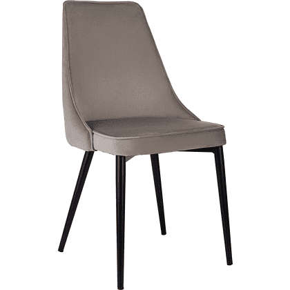 Стул Бюрократ "CH-K4_2", ткань, темно-бежевый, металл, комплект 2 шт. - 2