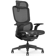 Кресло компьютерное SitZone E-JX-001А, сетка, пластик, черный