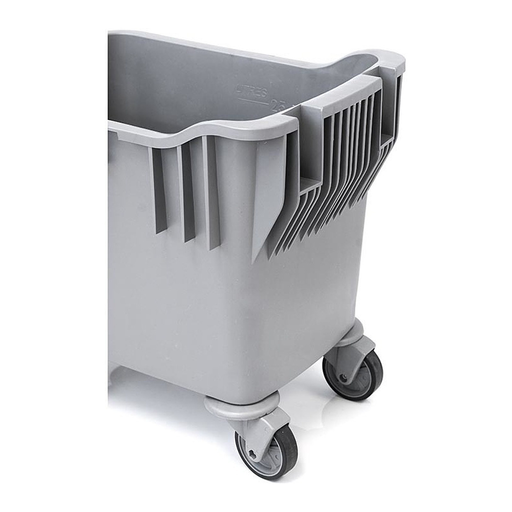 Тележка комплексная 1х32л, с отжимом, серый - 2