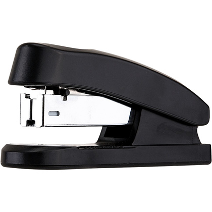 Скобосшиватель "Deli", 25 листов, черный