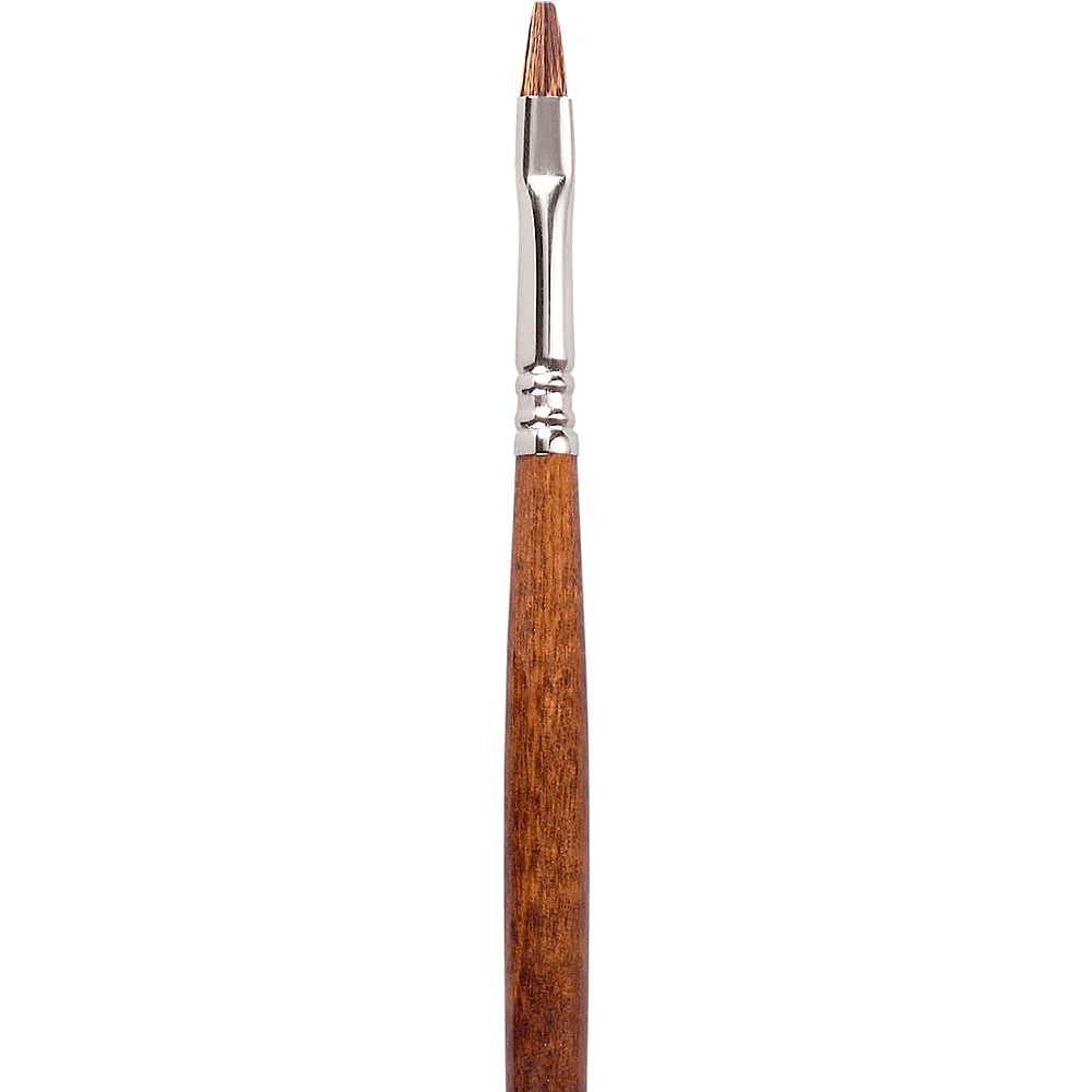 Кисть для рисования "Escoda Versatil Brush L/H 3042", синтетика, "кошачий язык", №6 - 2