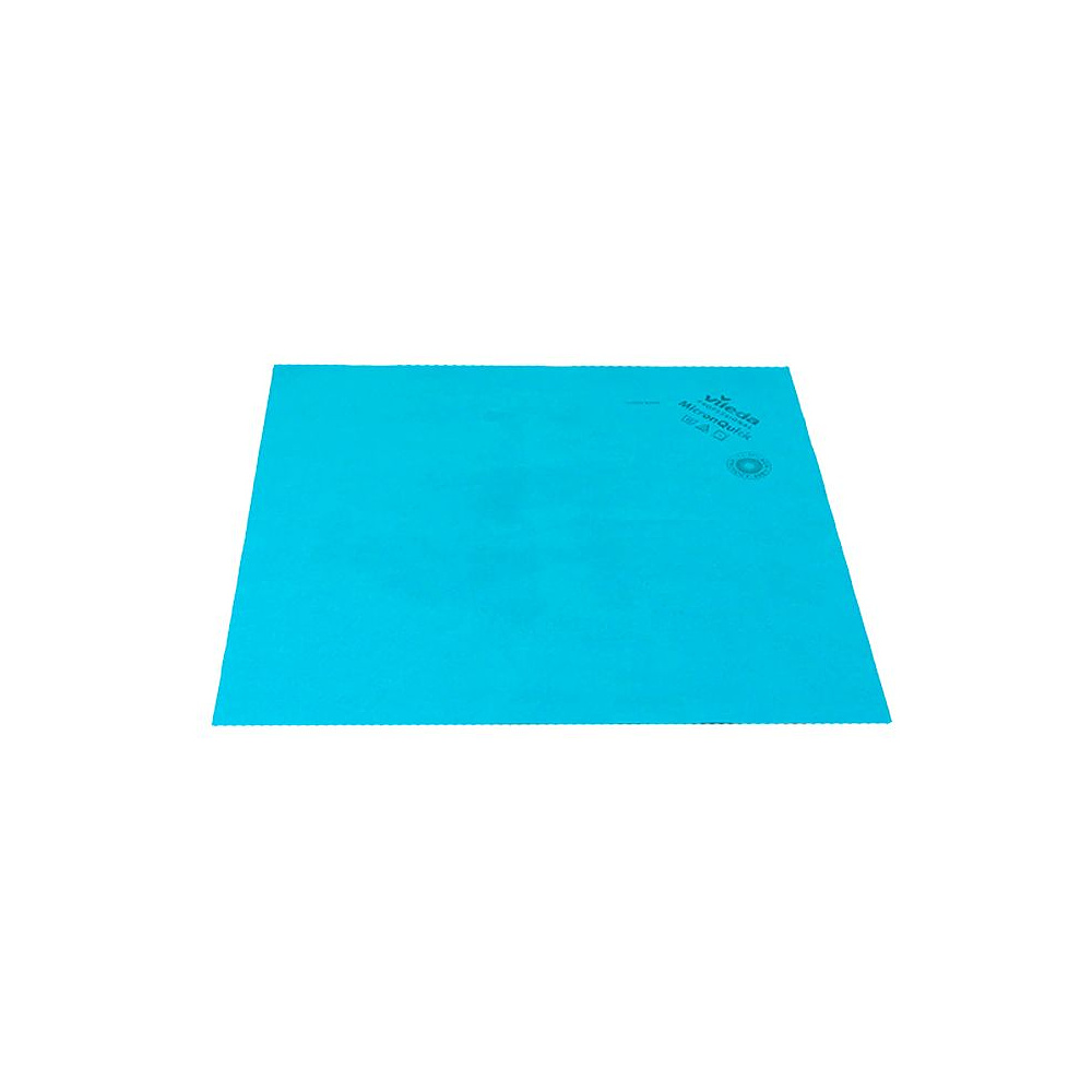 Салфетка из микроволокна "МикронКвик", 38x40 см, голубая, 1 шт