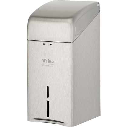 Диспенсер Veiro Professional "L-ONE Steel" для туалетной бумаги листовой, серебристый - 2