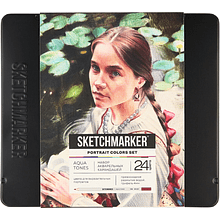 Цветные карандаши акварельные "Sketchmarker Портрет"