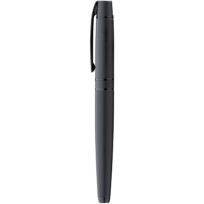 Ручка-роллер "Vip R Gum", 0.7 мм, черный, стерж. синий - 3