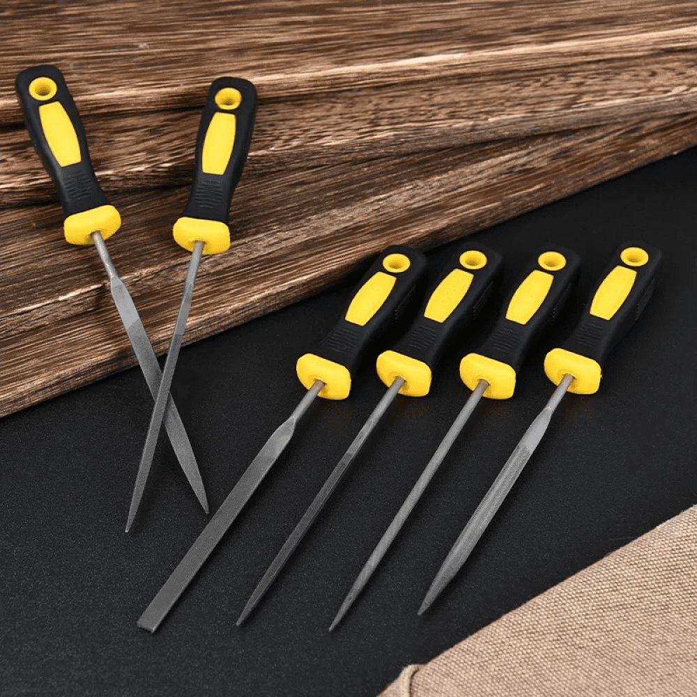 Набор надфилей Deli YS EDL2141, 160 мм, 6 шт. - 7