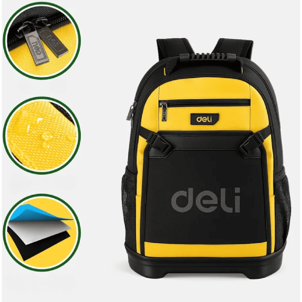 Рюкзак Deli YS DL586122, 350x200x470 мм, 12 карманов, ткань Oxford - 4