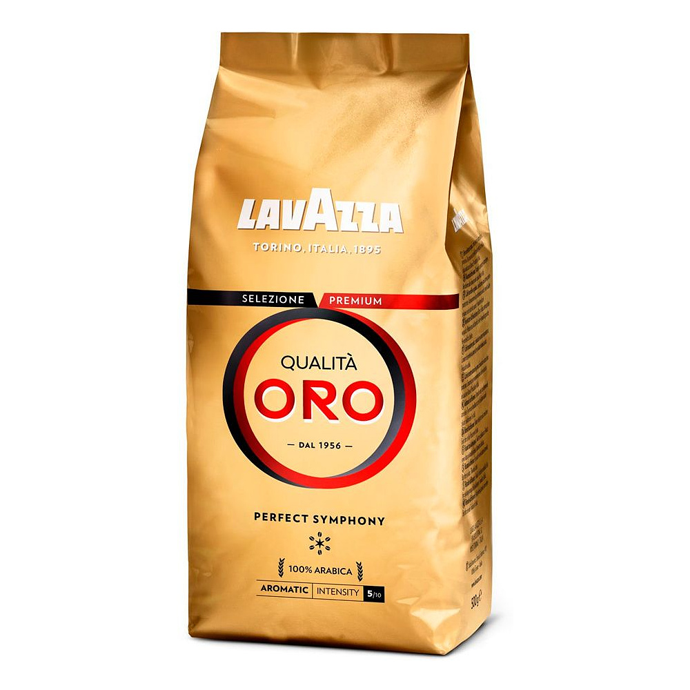 Кофе "Lavazza" Qualita Oro, зерновой, 500 г