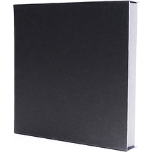 Коробка под ежедневник, ручку и портативное зарядное, 25x25x3.5 см, на магните с ложементом, черный
